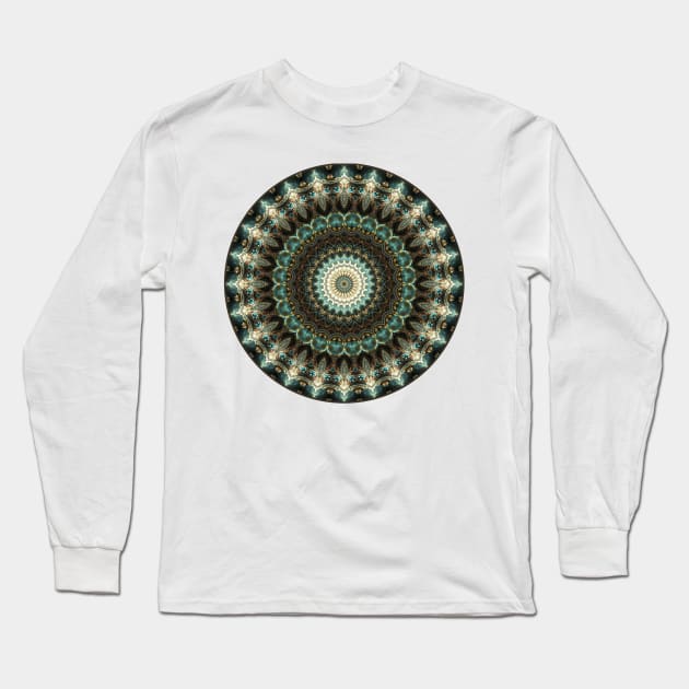 Elegant Mandala Long Sleeve T-Shirt by KirstenStar 